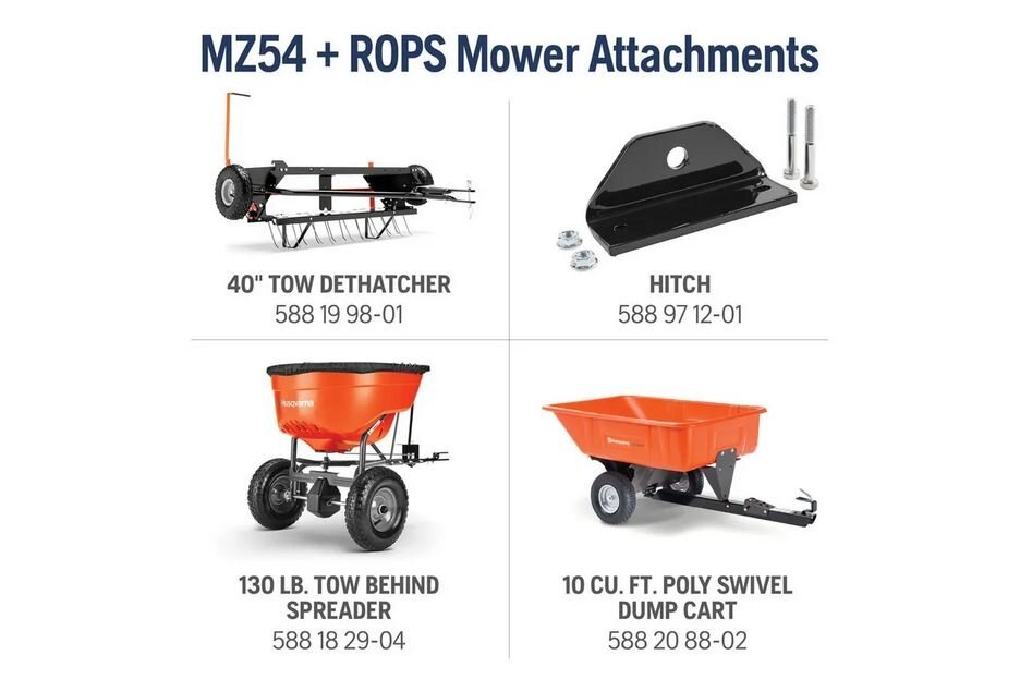 Husqvarna MZ54 ROPS