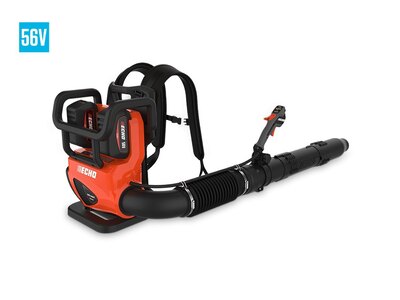 ECHO DPB-5800 56V BACKPACK BLOWER W/ DUAL PORT AND (2) 5.0AH