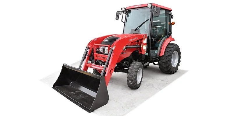 Mahindra 1640 Cab w/Loader & Industrial Tires