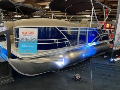 Sylvan Mirage Cruise 8522 LZ with Yamaha VMAX SHO 115, Full Enclosure