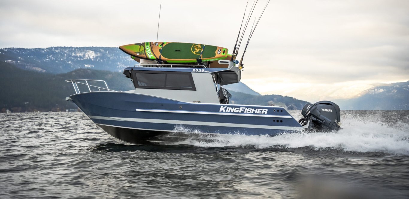 KingFisher 25 XAC with Twin F150XCB