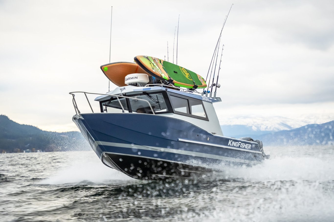 KingFisher 25 XAC with Twin F150XCB
