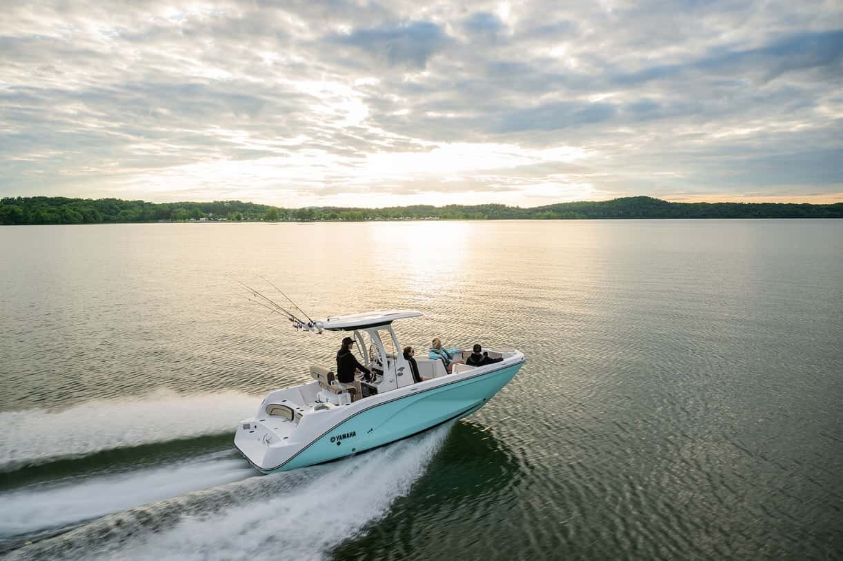 2026 Yamaha 222 FSH Sport E Seafoam Green