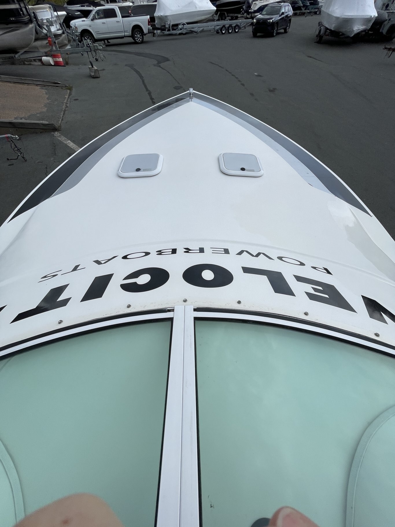 2004 Velocity Powerboats 260 with Mercruiser 496 MAG HO. (134 hours) and Aluminum Trailer