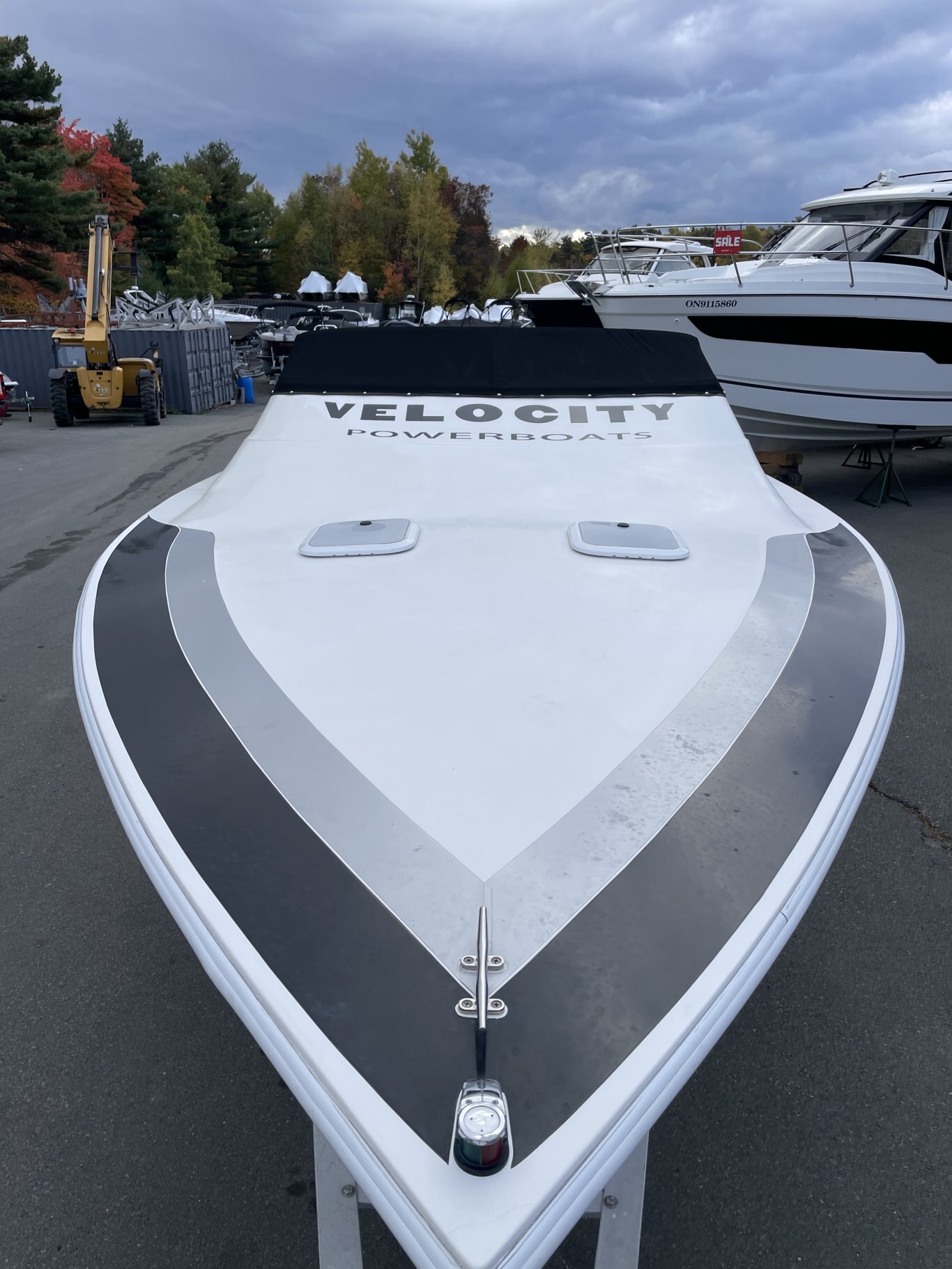 2004 Velocity Powerboats 260 with Mercruiser 496 MAG HO. (134 hours) and Aluminum Trailer
