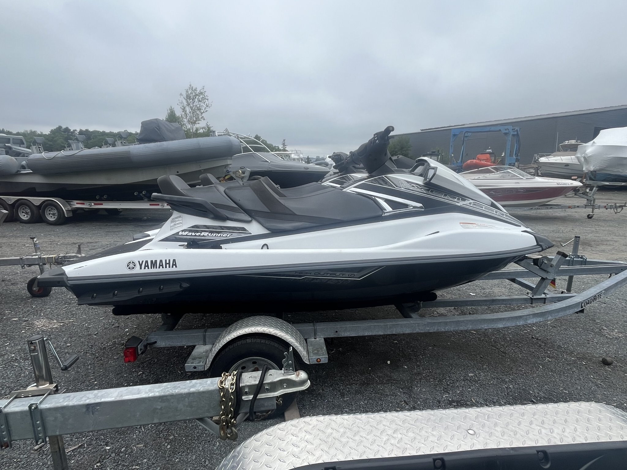 AS IS Two 2016 Yamaha VX Waverunners on Double Trailer
