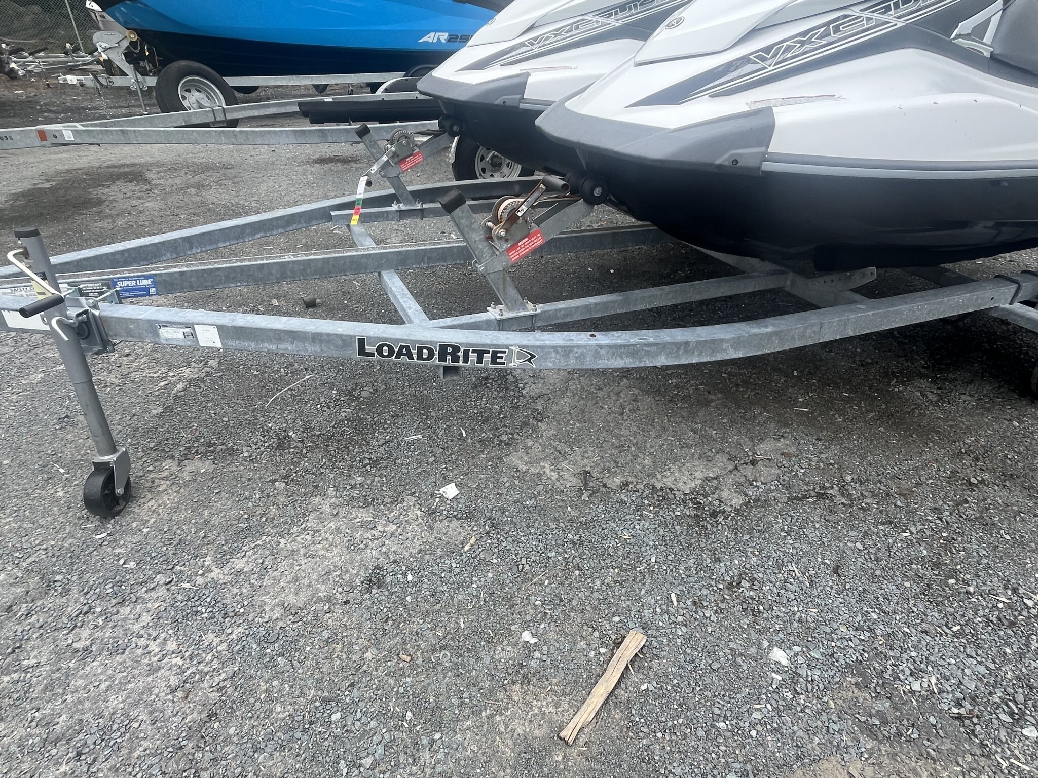AS IS Two 2016 Yamaha VX Waverunners on Double Trailer