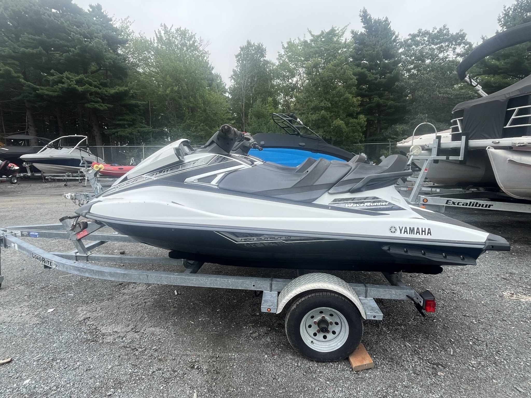 AS IS Two 2016 Yamaha VX Waverunners on Double Trailer