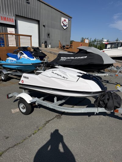 AS IS Two 2016 Yamaha VX Waverunners on Double Trailer