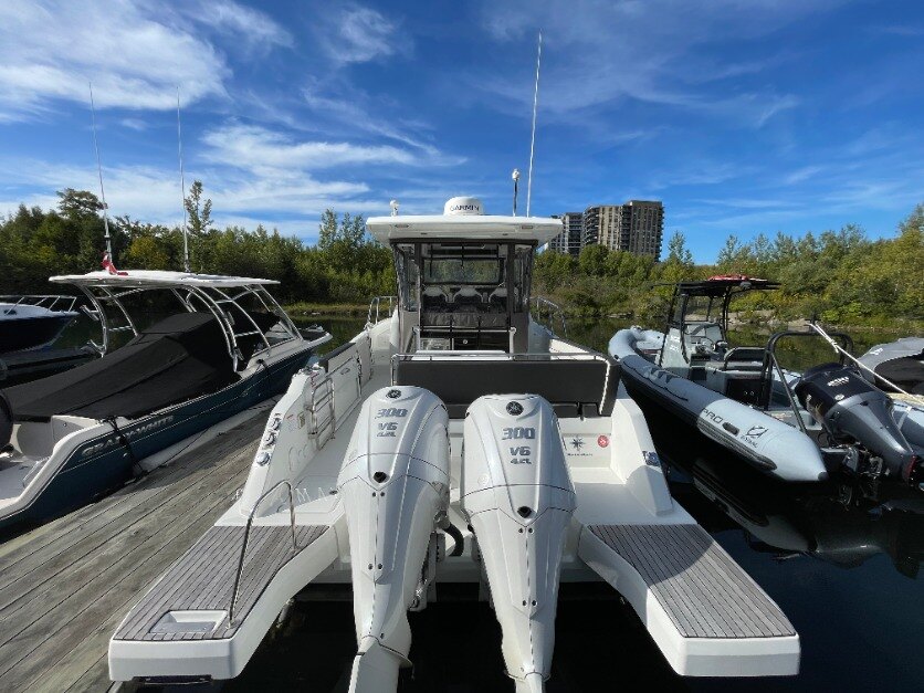 2022 Jeanneau LEADER 10.5 WA with Twin Yamaha 300