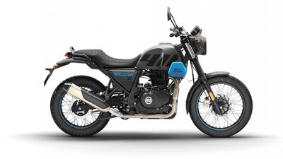 Royal Enfield Scram 411 Graphite Blue