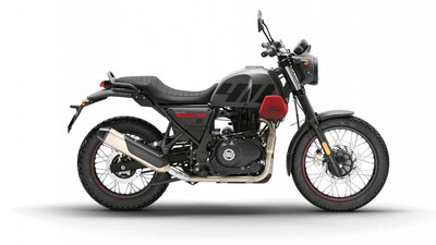 Royal Enfield Scram 411 Graphite Red