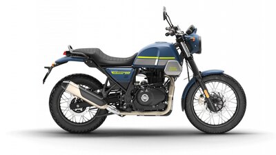 Royal Enfield Scram 411 Skyline Blue