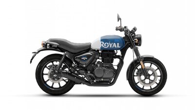 Royal Enfield Hunter 350 Rebel Blue