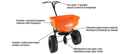 ECHO PROTURF BROADCAST SPREADER