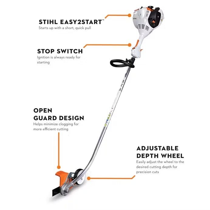 STIHL GAS EDGER FC 56 C E | Curved Shaft