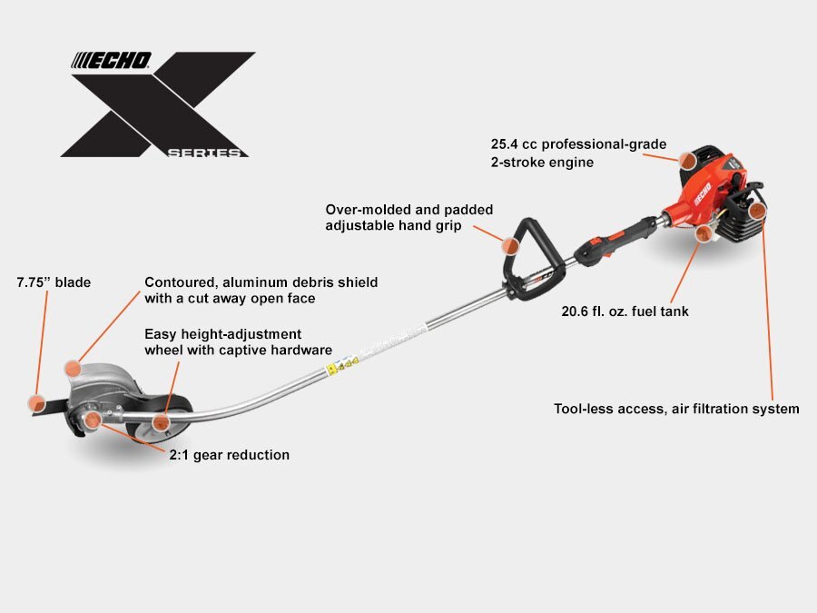 ECHO 25.4CC STRAIGHT SHAFT EDGER