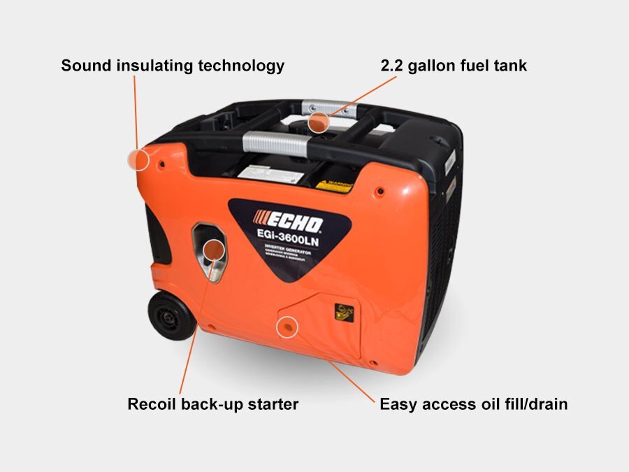 ECHO 3600W LOW NOISE INVERTER