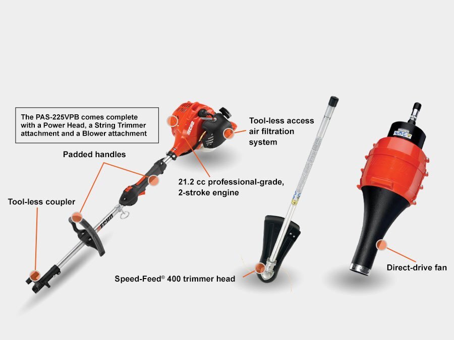 ECHO 21.2 CC SPLIT BOOM W/BLOWER