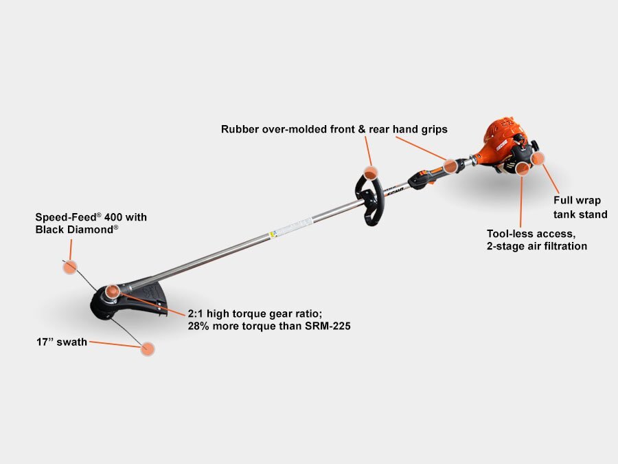 ECHO 21.2 CC STRAIGHT SHAFT TRIMMER