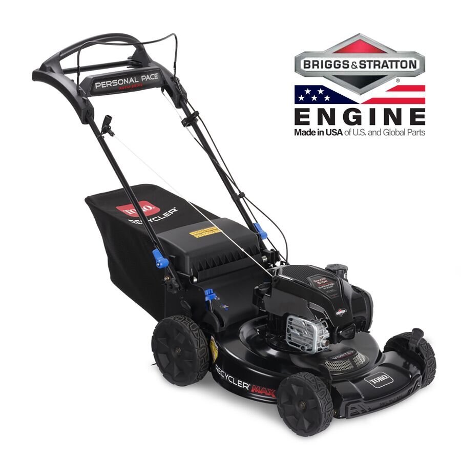 TORO 22 Recycler Max | B&S 163cc | RWD, Personal Pace | Vortex