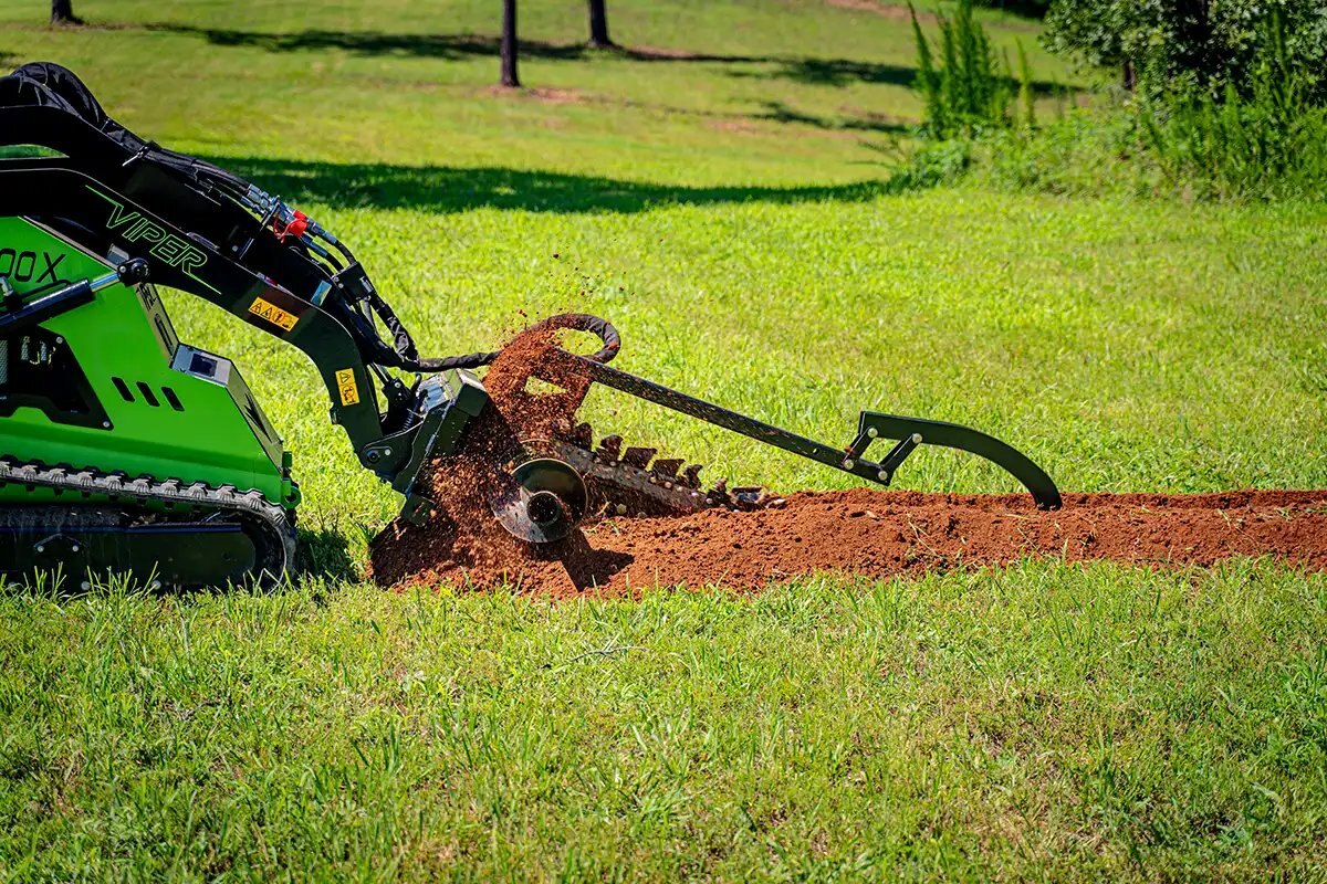 VIPER 36 Deep Trencher w/ 6 Combo Chain