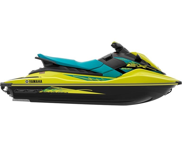 2022 Yamaha EX Sport Lime Green/Lime Yellow