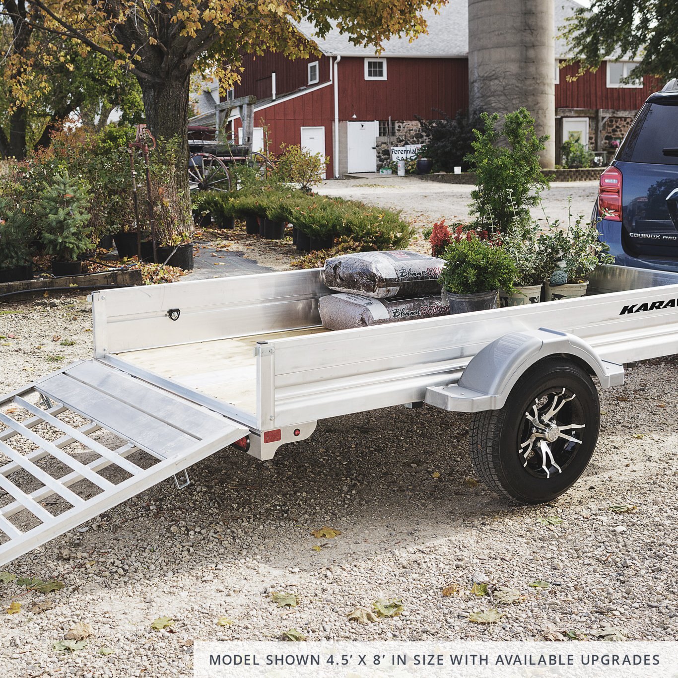 Karavan 6 X 12 FT. ALUMINUM UTILITY TRAILER