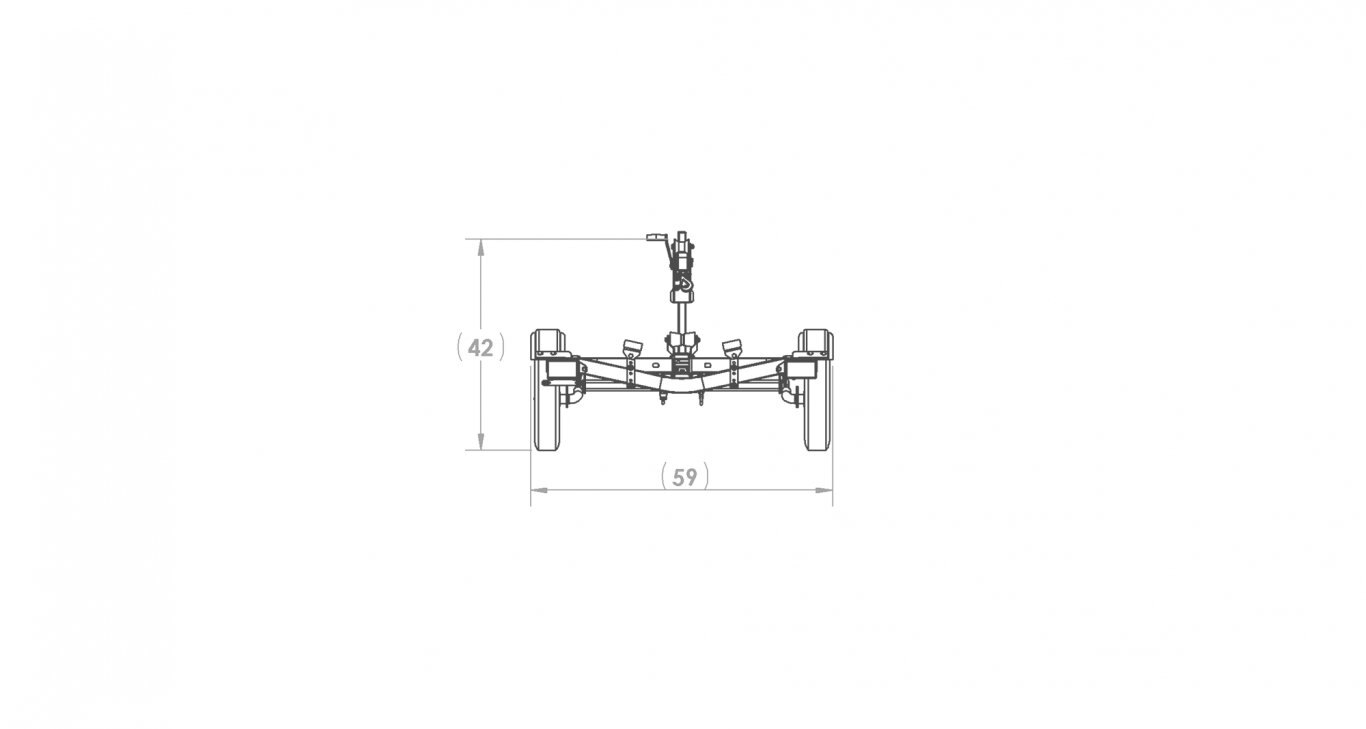 Karavan SINGLE AXLE 1250# BUNK TRAILER