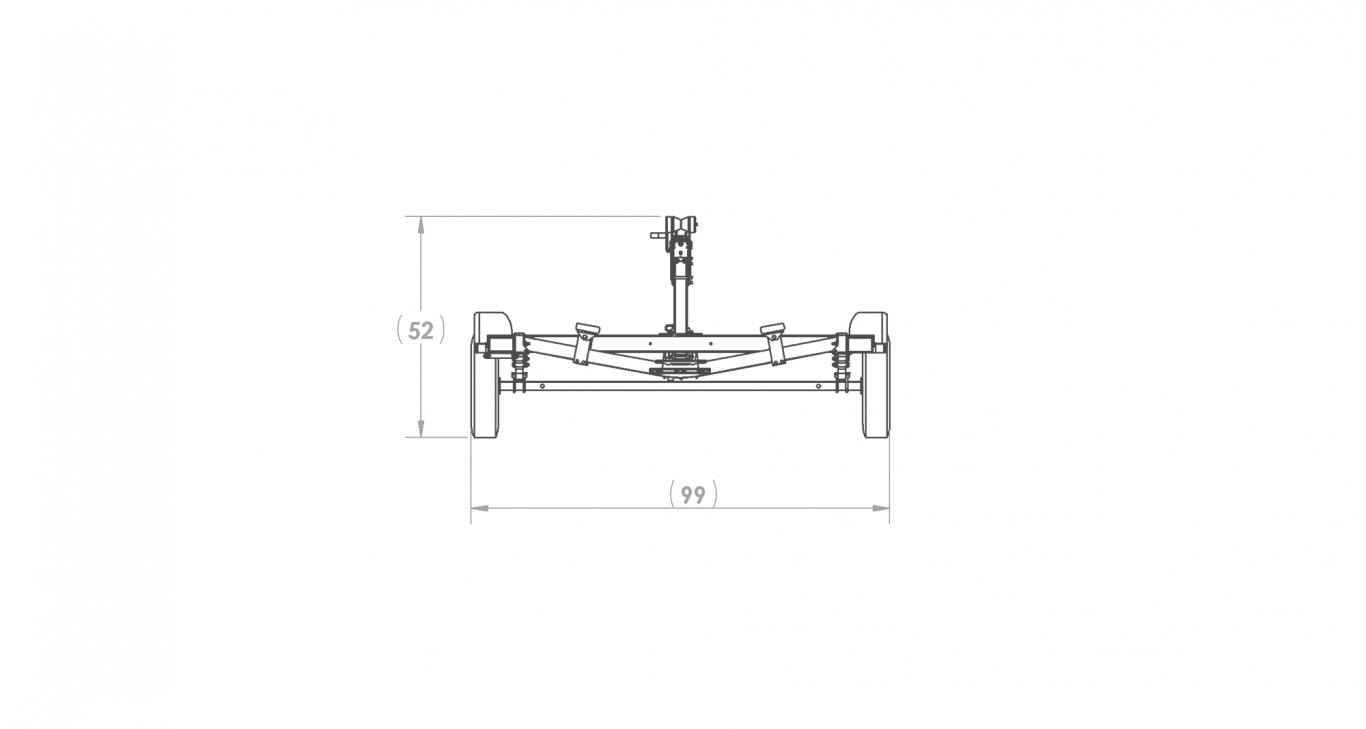 Karavan SINGLE AXLE 2400# BUNK TRAILER