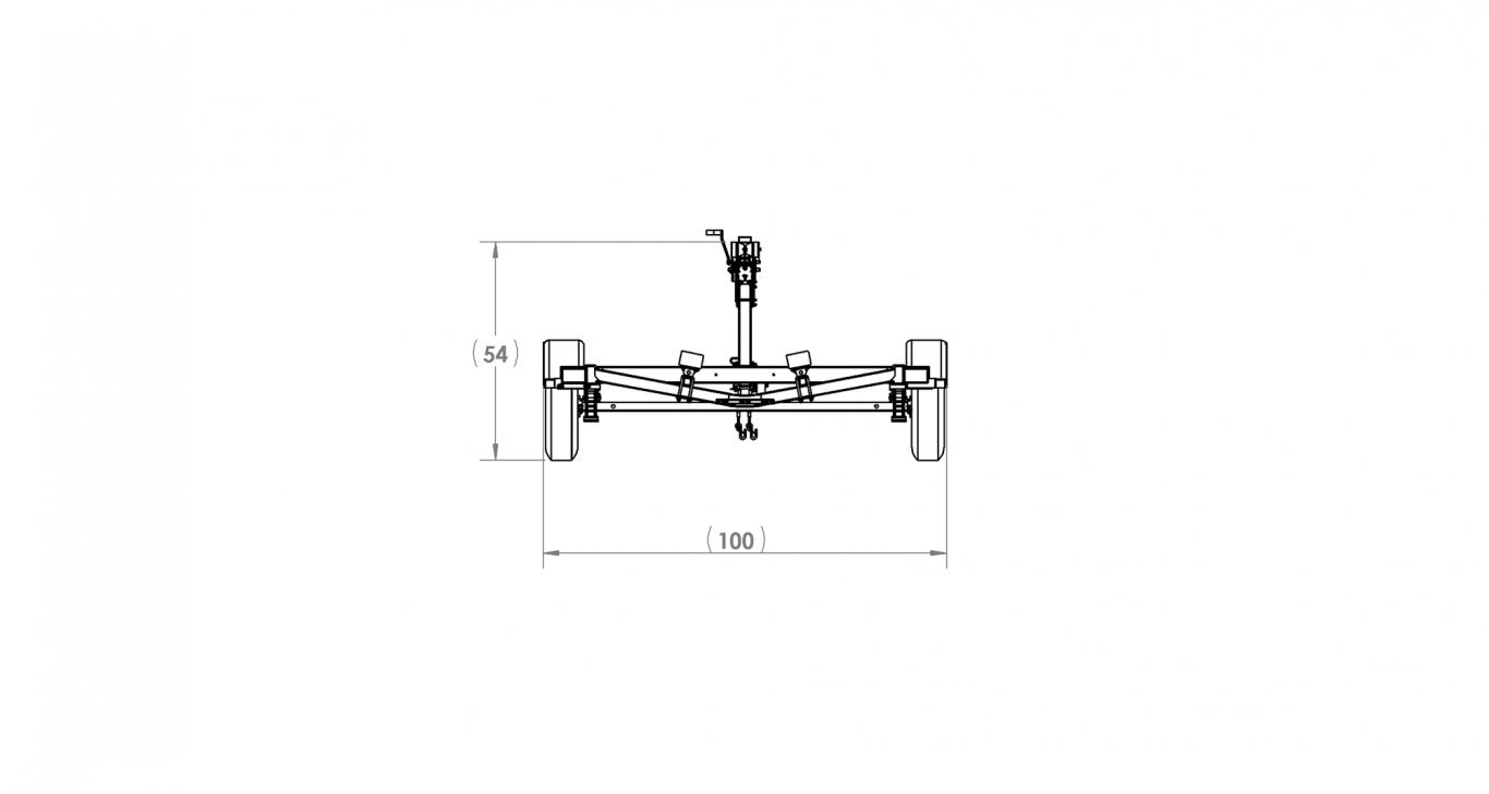 Karavan TANDEM AXLE 4800# CUSTOM BUNK TRAILER