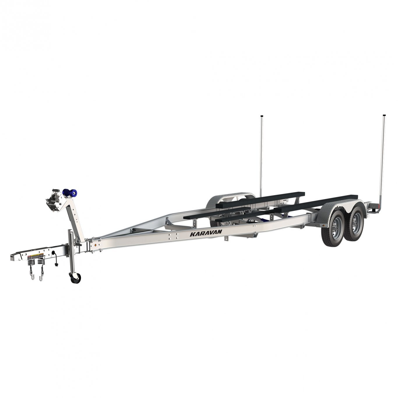 Karavan TANDEM AXLE ALUMINUM 5800# BUNK TRAILER