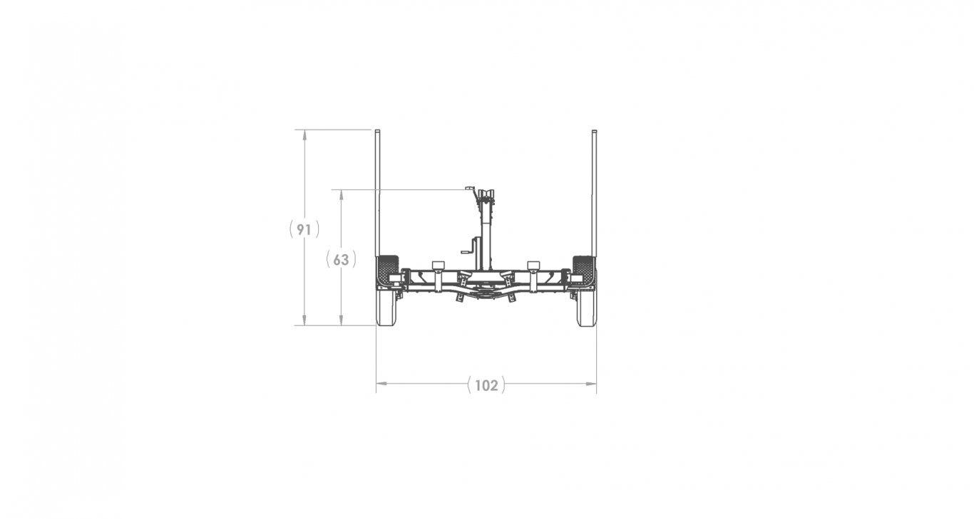 Karavan TANDEM AXLE ALUMINUM 8600# BUNK TRAILER