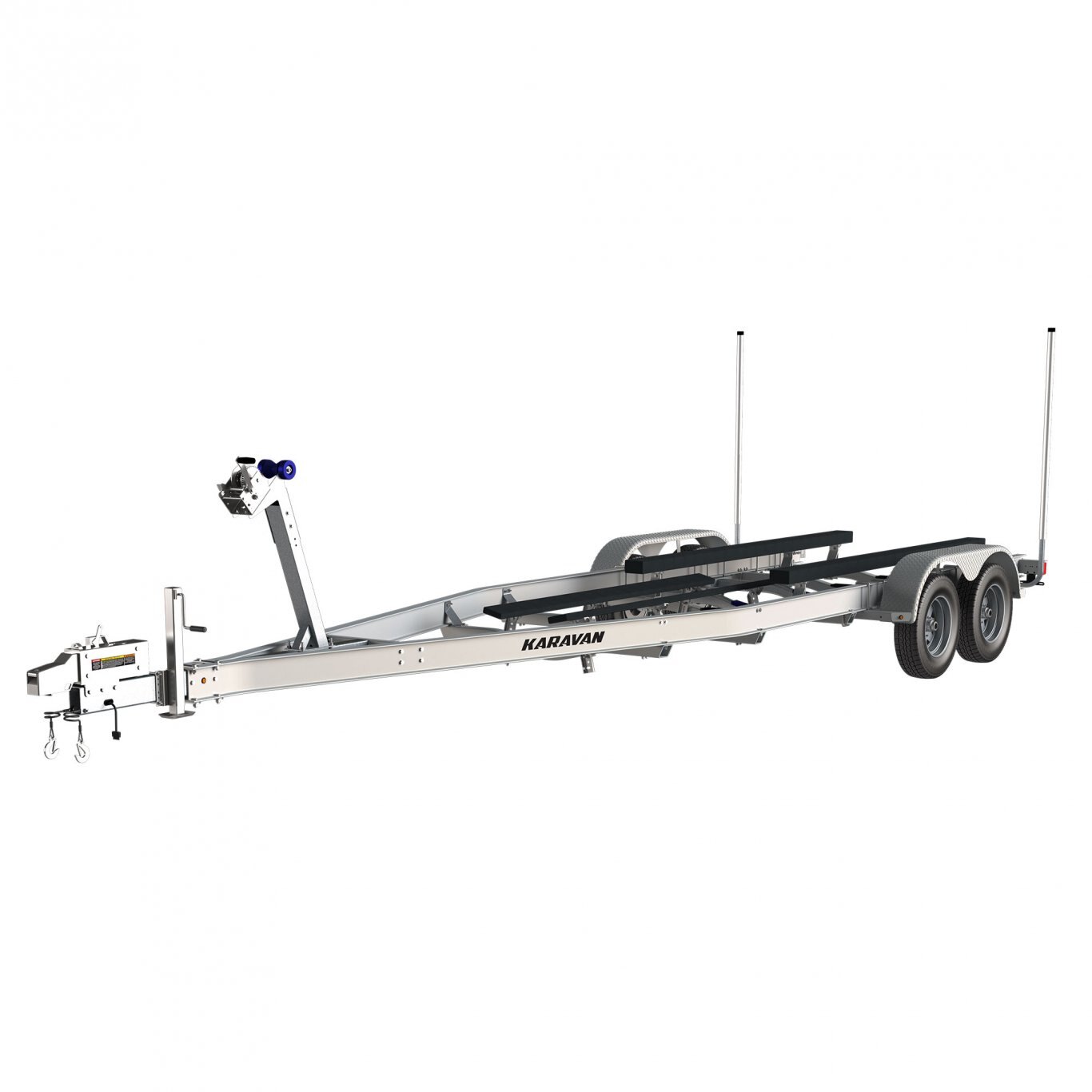 Karavan TANDEM AXLE ALUMINUM 8600# BUNK TRAILER