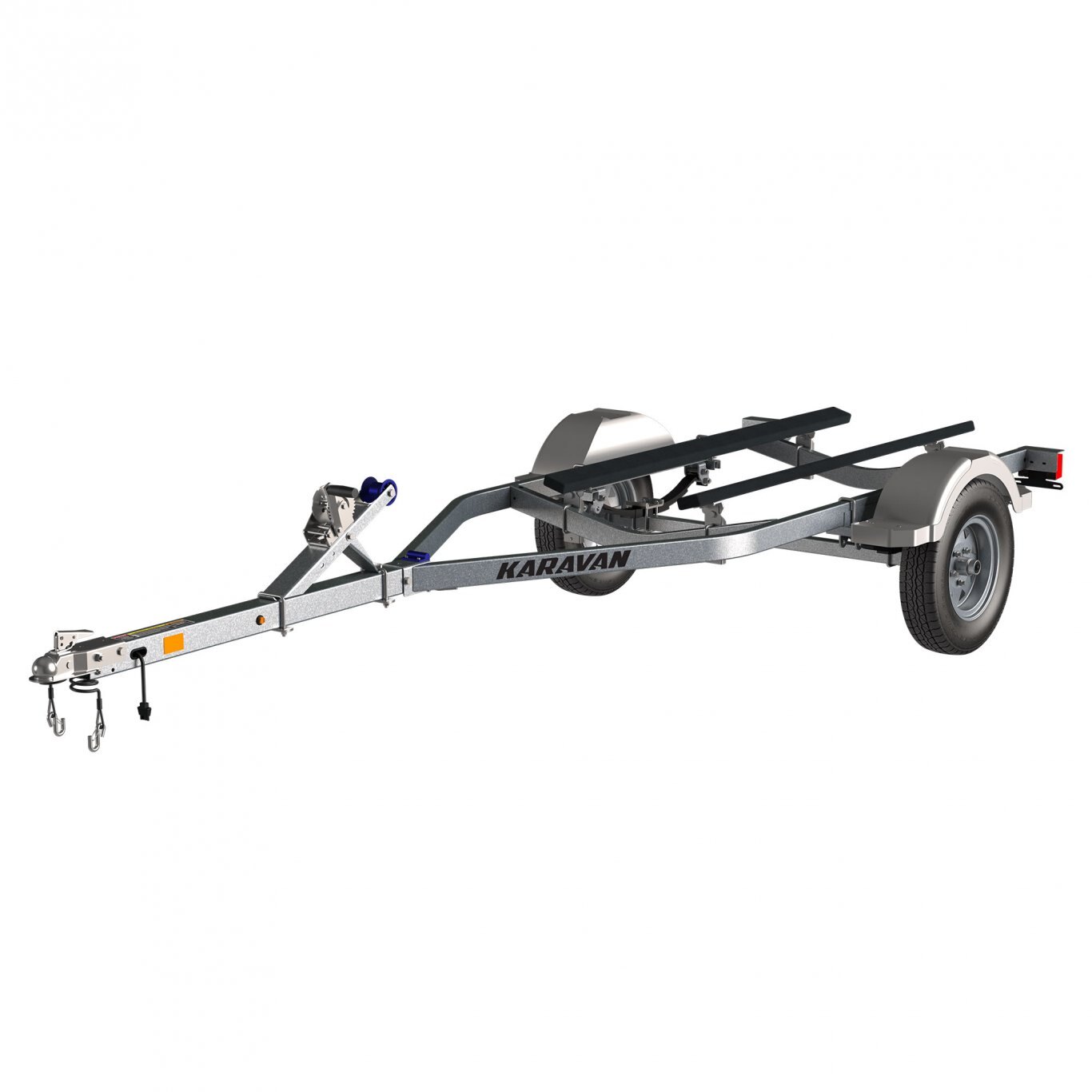 Karavan SINGLE WATERCRAFT STEEL TRAILER W/ STEP FENDER