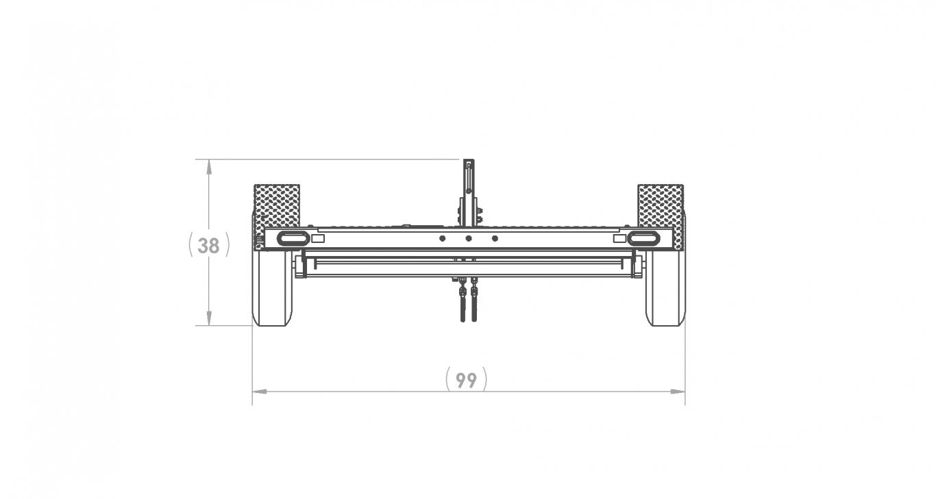 Karavan 69 X 95 IN. 10000# GVWR INDUSTRIAL TRAILER