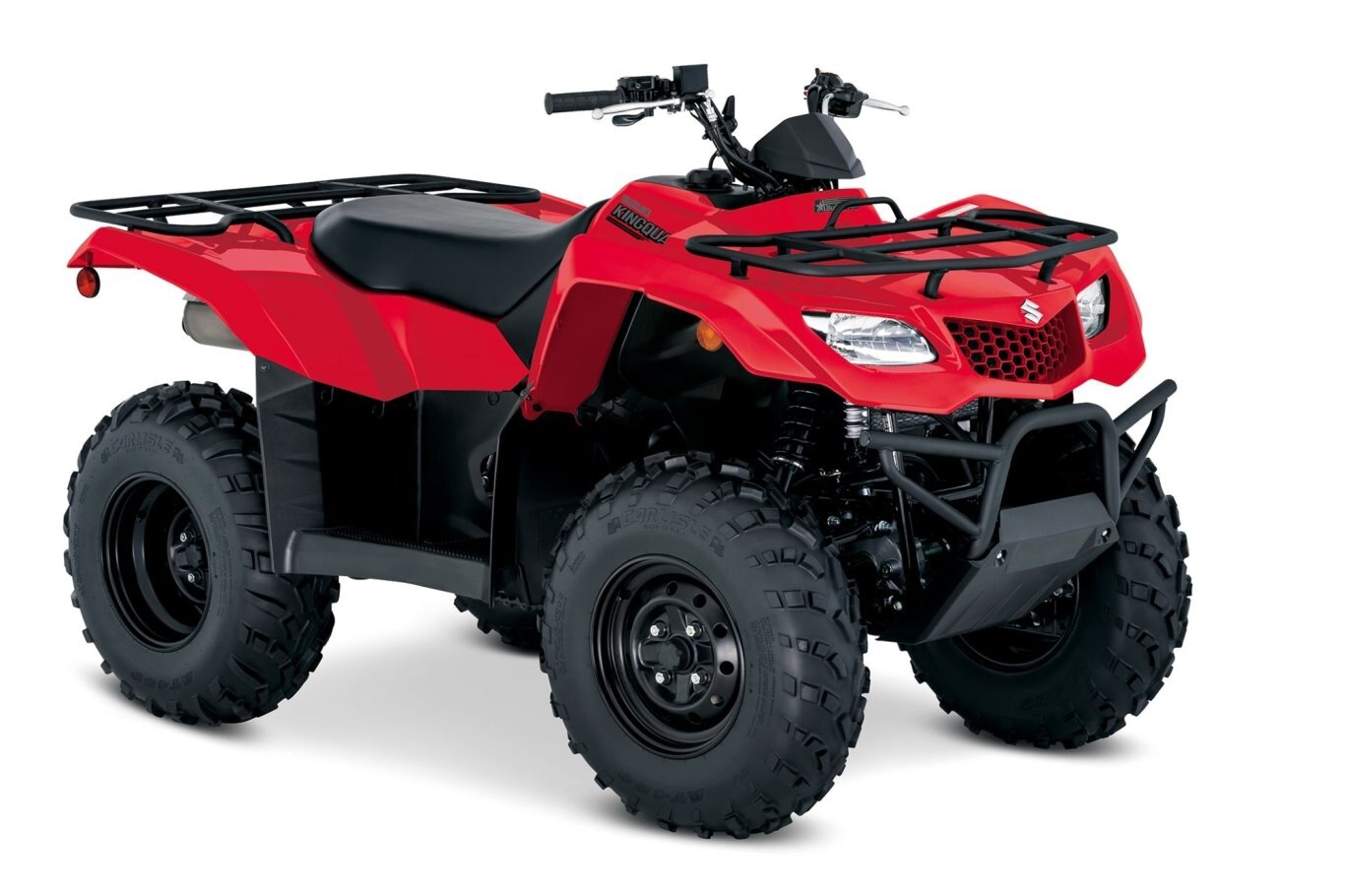 2024 Suzuki KingQuad 400 Flame Red