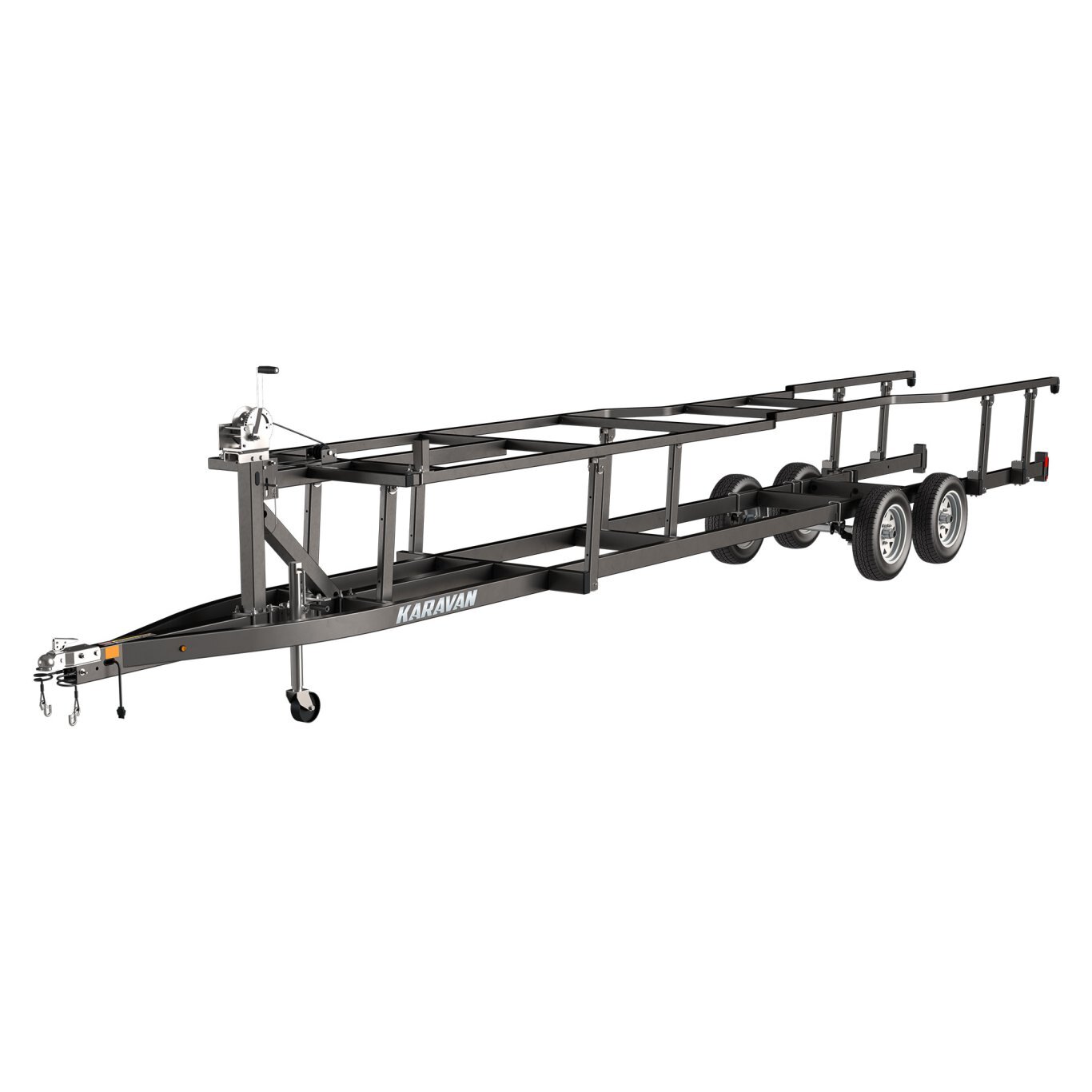 Karavan Scissor Lift Pontoon Trailer