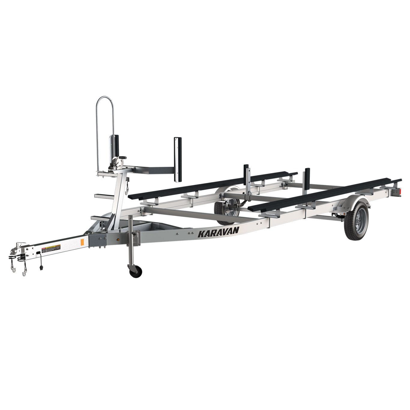 Karavan Single Axle Aluminum Pontoon Trailer