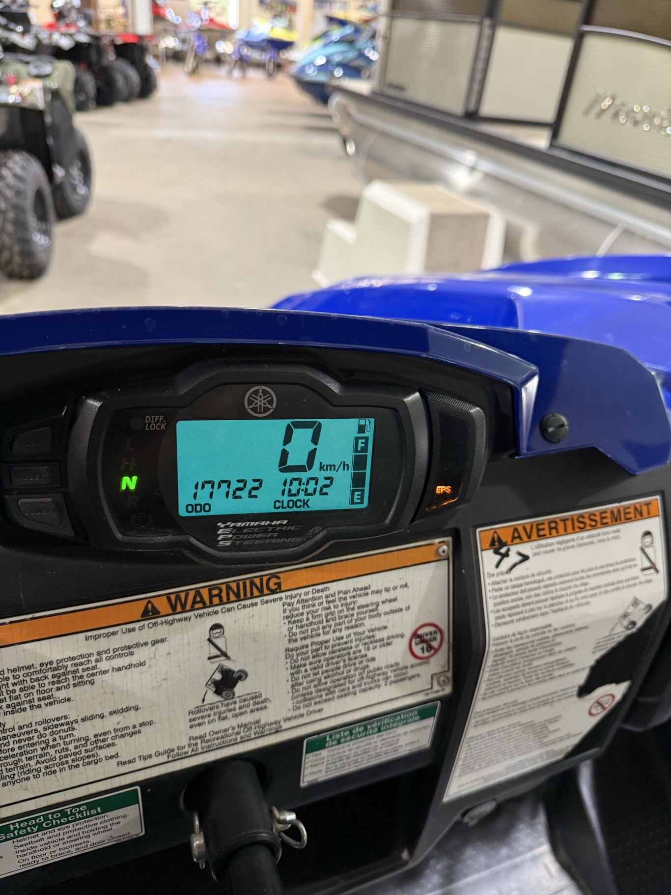USED 2019 YAMAHA VIKING 700 EPS