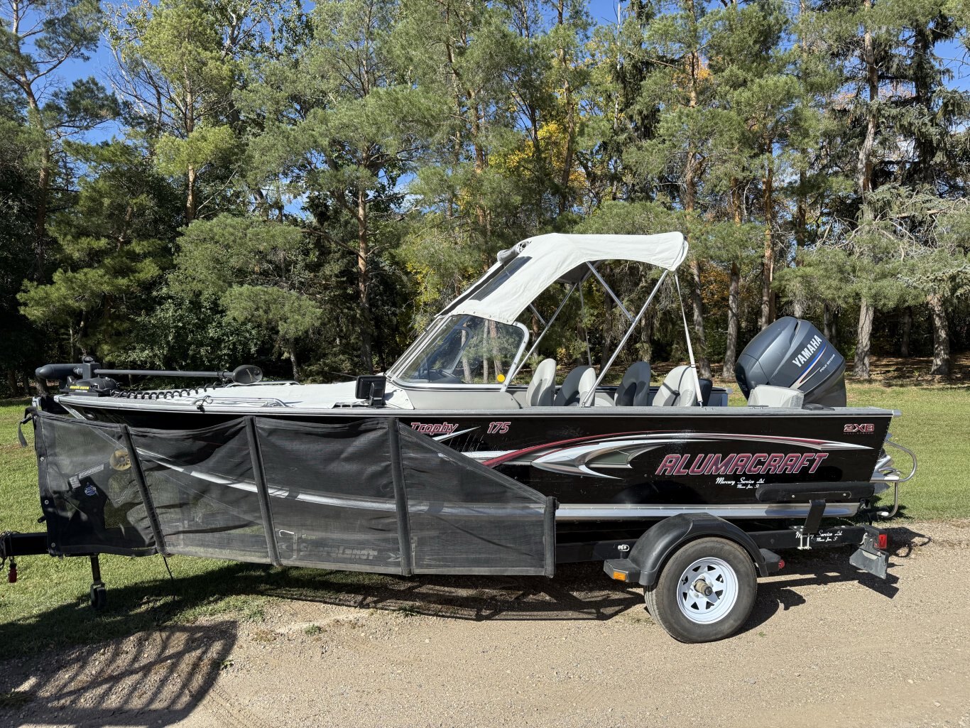 USED 2006 Alumacraft Trophy 175 W/ YAMAHA F115