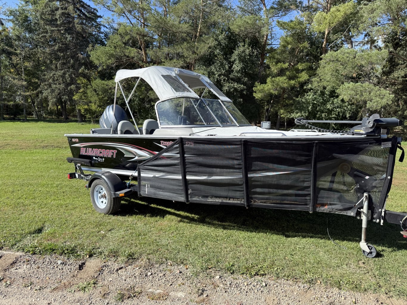 USED 2006 Alumacraft Trophy 175 W/ YAMAHA F115