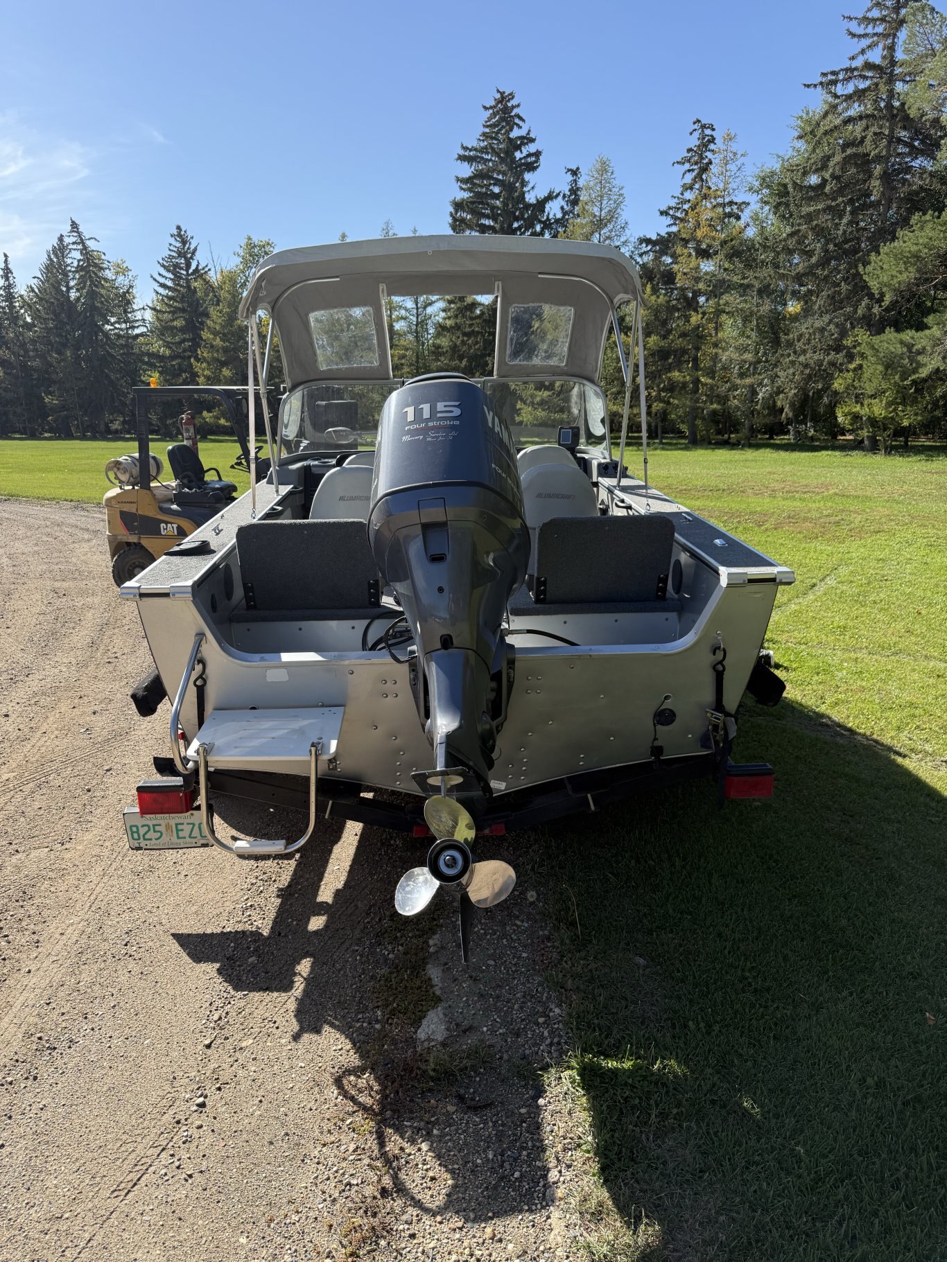 USED 2006 Alumacraft Trophy 175 W/ YAMAHA F115