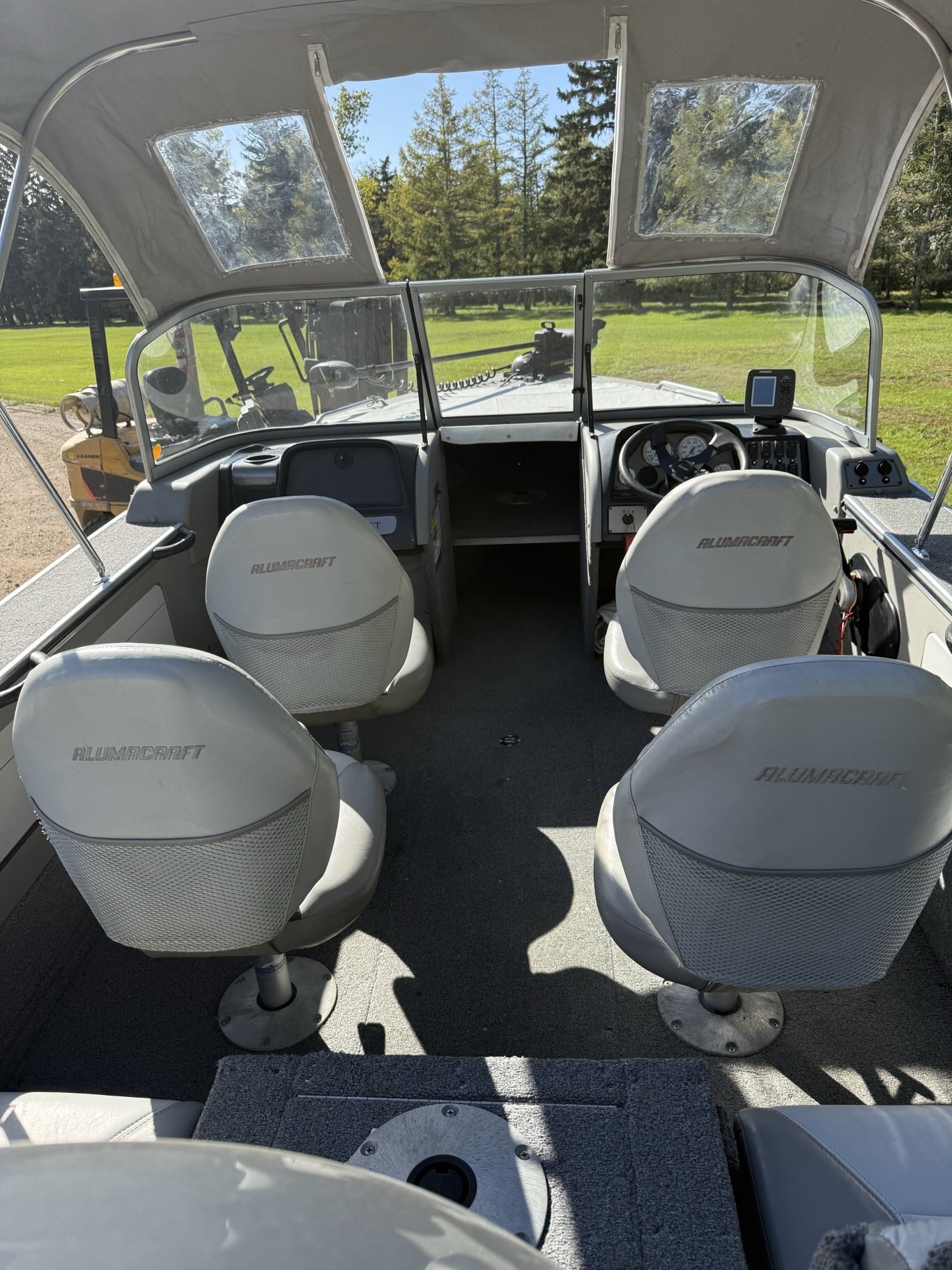 USED 2006 Alumacraft Trophy 175 W/ YAMAHA F115