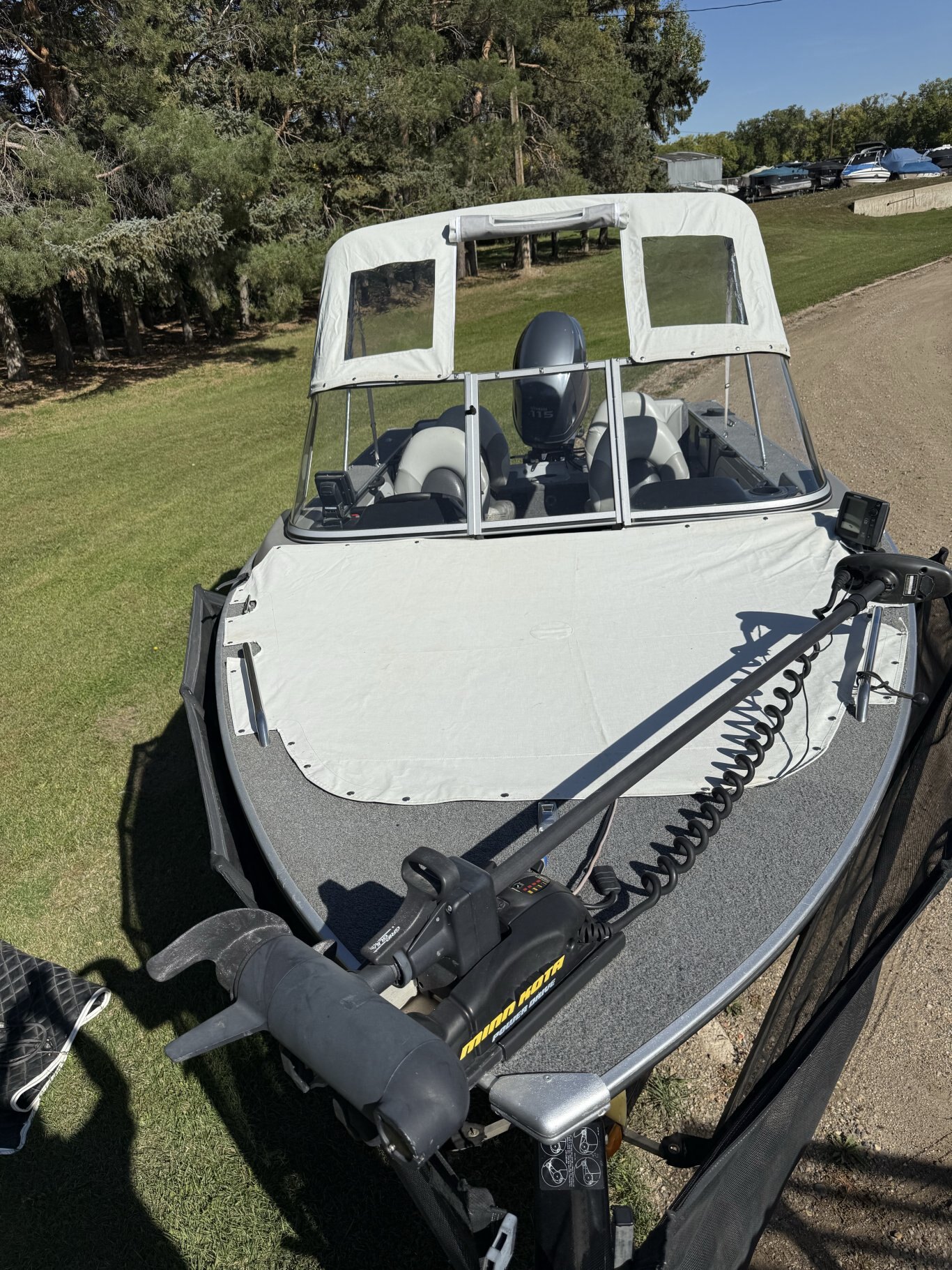 USED 2006 Alumacraft Trophy 175 W/ YAMAHA F115