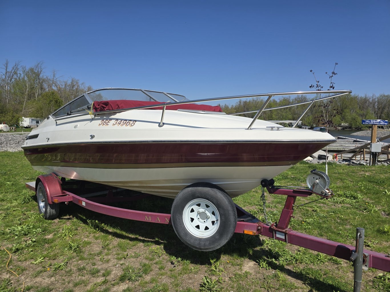 1992 Maxum 1900 SC Cuddy