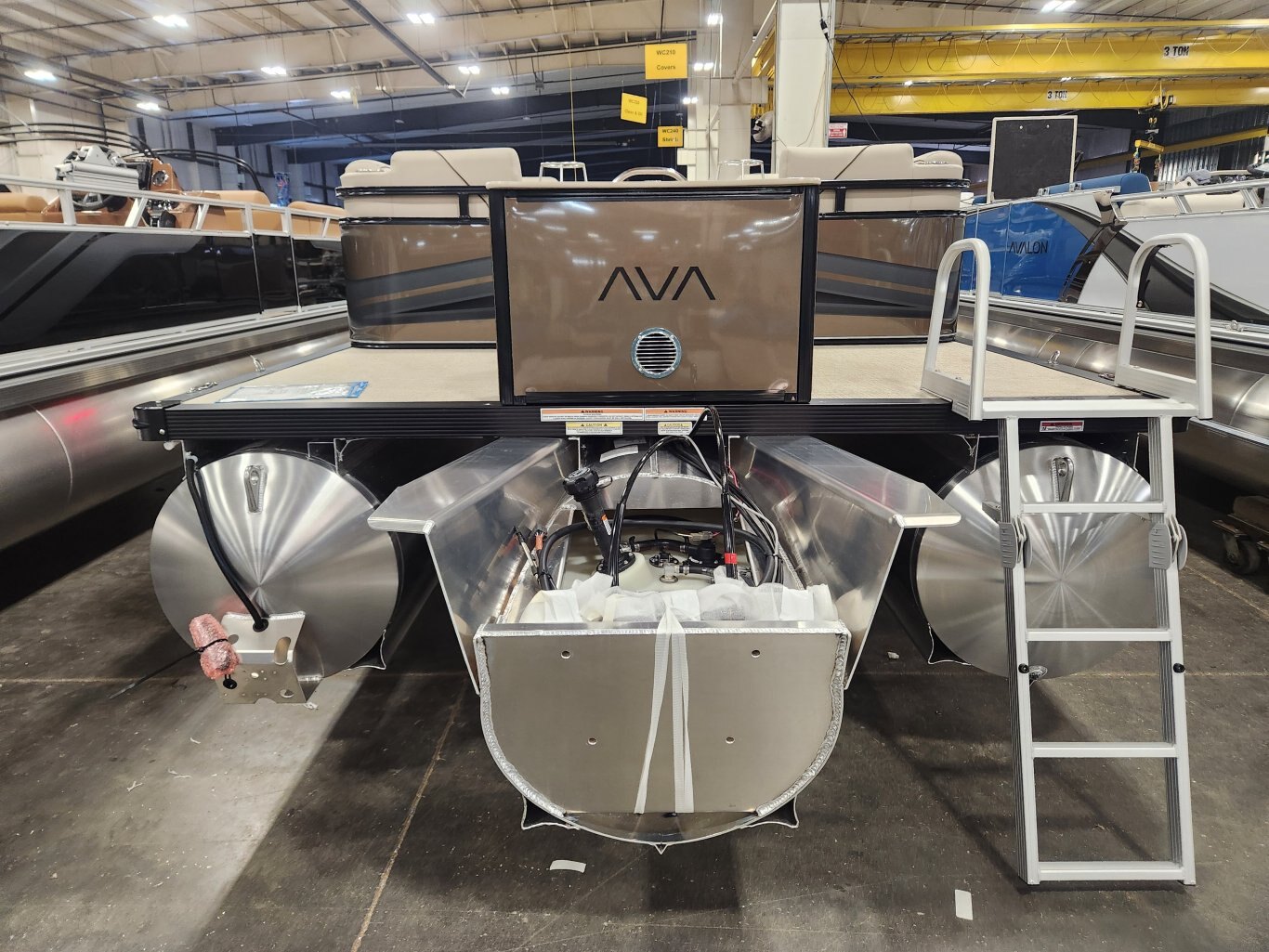 2026 Avalon 23 Venture 85 Quad Lounger Espresso