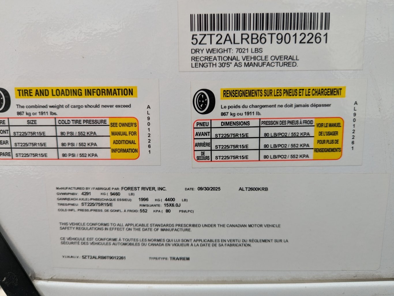 2026 East to West Alta 2600 KRB