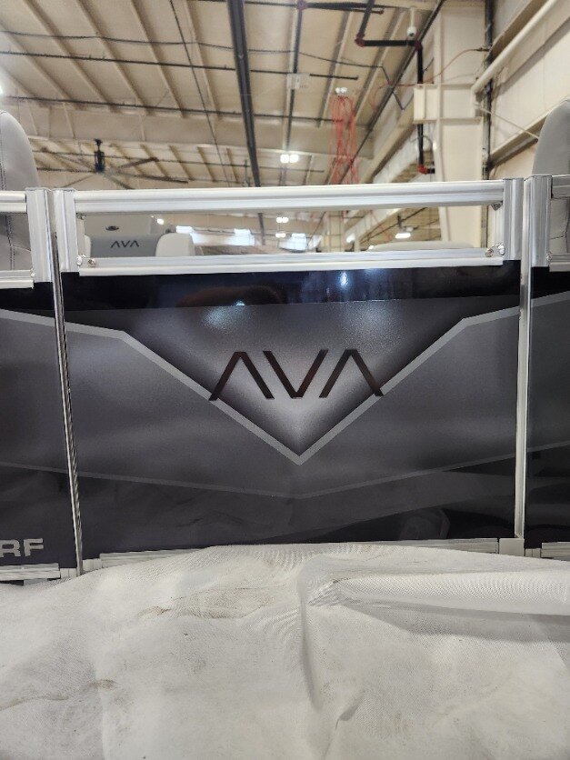 2026 Avalon 19 Venture Rear Fish Koolfab Charcoal