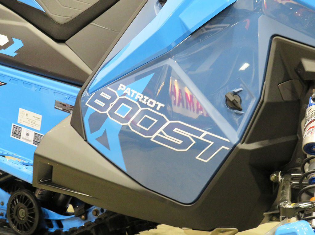 2024 Polaris Patriot Boost Indy VR1 137 Zenith Blue